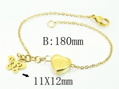 HY Wholesale Bracelets 316L Stainless Steel Jewelry Bracelets-HY91B0168OQ
