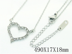 HY Wholesale Necklaces Stainless Steel 316L Jewelry Necklaces-HY19N0422PA