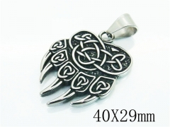 HY Wholesale Pendant 316L Stainless Steel Jewelry Pendant-HY22P0999HAA