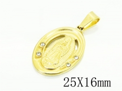 HY Wholesale Pendant 316L Stainless Steel Jewelry Pendant-HY12P1459KR