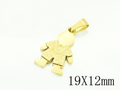 HY Wholesale Pendant 316L Stainless Steel Jewelry Pendant-HY12P1455JLD