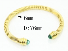 HY Wholesale Bangles Stainless Steel 316L Fashion Bangle-HY38B0862HOD