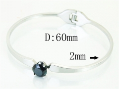 HY Wholesale Bangles Stainless Steel 316L Fashion Bangle-HY32B0527HEE