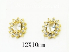 HY Wholesale Earrings 316L Stainless Steel Earrings-HY12E0262LB