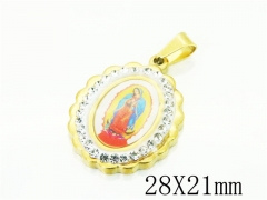 HY Wholesale Pendant 316L Stainless Steel Jewelry Pendant-HY12P1480KL