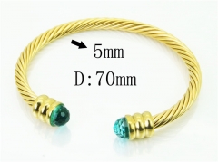 HY Wholesale Bangles Stainless Steel 316L Fashion Bangle-HY38B0844HMZ