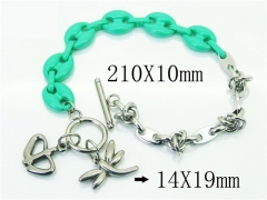 HY Wholesale Bracelets 316L Stainless Steel Jewelry Bracelets-HY21B0458HLQ