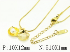 HY Wholesale Necklaces Stainless Steel 316L Jewelry Necklaces-HY59N0183MLV