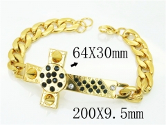 HY Wholesale Bracelets 316L Stainless Steel Jewelry Bracelets-HY64B1520HOQ