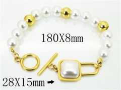 HY Wholesale Bracelets 316L Stainless Steel Jewelry Bracelets-HY80B1411NL
