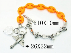 HY Wholesale Bracelets 316L Stainless Steel Jewelry Bracelets-HY21B0462HLX