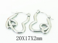 HY Wholesale Earrings 316L Stainless Steel Earrings-HY70E1037KW