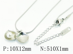 HY Wholesale Necklaces Stainless Steel 316L Jewelry Necklaces-HY59N0211LLY