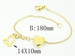 HY Wholesale Bracelets 316L Stainless Steel Jewelry Bracelets-HY91B0170OE