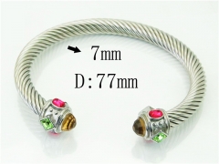 HY Wholesale Bangles Stainless Steel 316L Fashion Bangle-HY38B0788IHW