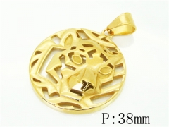 HY Wholesale Pendant 316L Stainless Steel Jewelry Pendant-HY22P1009HIR