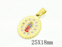 HY Wholesale Pendant 316L Stainless Steel Jewelry Pendant-HY12P1490KW