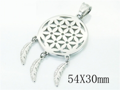 HY Wholesale Pendant 316L Stainless Steel Jewelry Pendant-HY22P0984HLQ