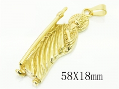 HY Wholesale Pendant 316L Stainless Steel Jewelry Pendant-HY12P1452NV