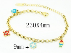 HY Wholesale Bracelets 316L Stainless Steel Jewelry Bracelets-HY32B0483HBB