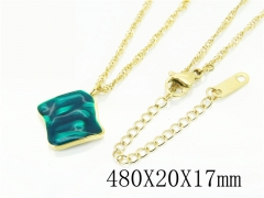 HY Wholesale Necklaces Stainless Steel 316L Jewelry Necklaces-HY32N0684PQ