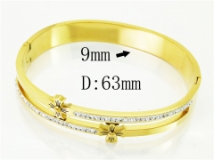 HY Wholesale Bangles Stainless Steel 316L Fashion Bangle-HY32B0499HKX