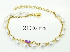 HY Wholesale Bracelets 316L Stainless Steel Jewelry Bracelets-HY39B0801LZ