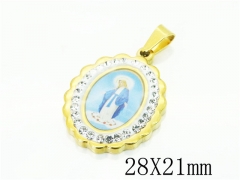 HY Wholesale Pendant 316L Stainless Steel Jewelry Pendant-HY12P1482KLX