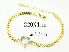 HY Wholesale Bracelets 316L Stainless Steel Jewelry Bracelets-HY32B0549OL