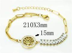 HY Wholesale Bracelets 316L Stainless Steel Jewelry Bracelets-HY32B0536PL
