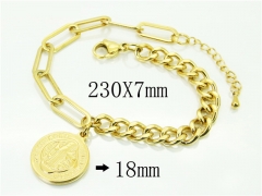 HY Wholesale Bracelets 316L Stainless Steel Jewelry Bracelets-HY59B1092NL
