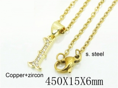 HY Wholesale Necklaces Stainless Steel 316L Jewelry Necklaces-HY35N0671PQ