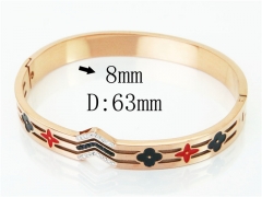 HY Wholesale Bangles Stainless Steel 316L Fashion Bangle-HY80B1406HLR