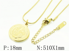 HY Wholesale Necklaces Stainless Steel 316L Jewelry Necklaces-HY59N0192MLS