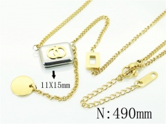 HY Wholesale Necklaces Stainless Steel 316L Jewelry Necklaces-HY32N0689HHC