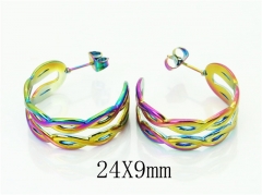 HY Wholesale Earrings 316L Stainless Steel Earrings-HY70E1059LZ