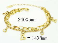 HY Wholesale Bracelets 316L Stainless Steel Jewelry Bracelets-HY26B0128NA