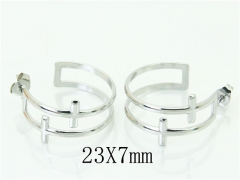 HY Wholesale Earrings 316L Stainless Steel Earrings-HY70E1062KE
