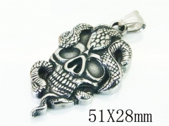 HY Wholesale Pendant 316L Stainless Steel Jewelry Pendant-HY48P0464NB