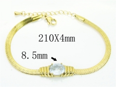 HY Wholesale Bracelets 316L Stainless Steel Jewelry Bracelets-HY32B0475OL