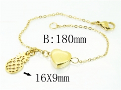 HY Wholesale Bracelets 316L Stainless Steel Jewelry Bracelets-HY91B0158OB