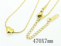 HY Wholesale Necklaces Stainless Steel 316L Jewelry Necklaces-HY19N0416NS