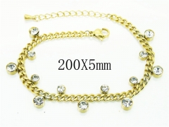HY Wholesale Bracelets 316L Stainless Steel Jewelry Bracelets-HY32B0474OB