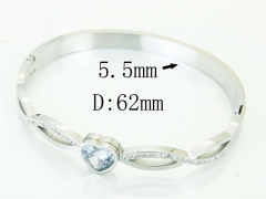 HY Wholesale Bangles Stainless Steel 316L Fashion Bangle-HY32B0515HIL