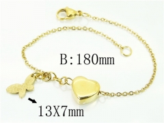 HY Wholesale Bracelets 316L Stainless Steel Jewelry Bracelets-HY91B0183OG