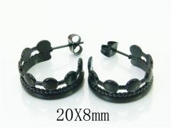 HY Wholesale Earrings 316L Stainless Steel Earrings-HY70E1055LE