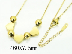 HY Wholesale Necklaces Stainless Steel 316L Jewelry Necklaces-HY19N0432PX