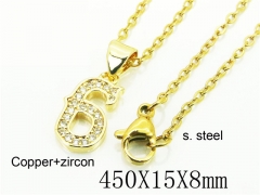 HY Wholesale Necklaces Stainless Steel 316L Jewelry Necklaces-HY35N0676PA