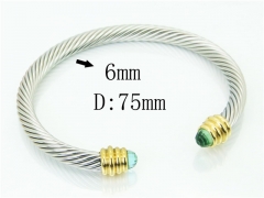 HY Wholesale Bangles Stainless Steel 316L Fashion Bangle-HY38B0858HME