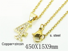 HY Wholesale Necklaces Stainless Steel 316L Jewelry Necklaces-HY35N0674PV